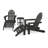 POLYWOOD Classic Adirondack 5-Piece Casual Set-39397619