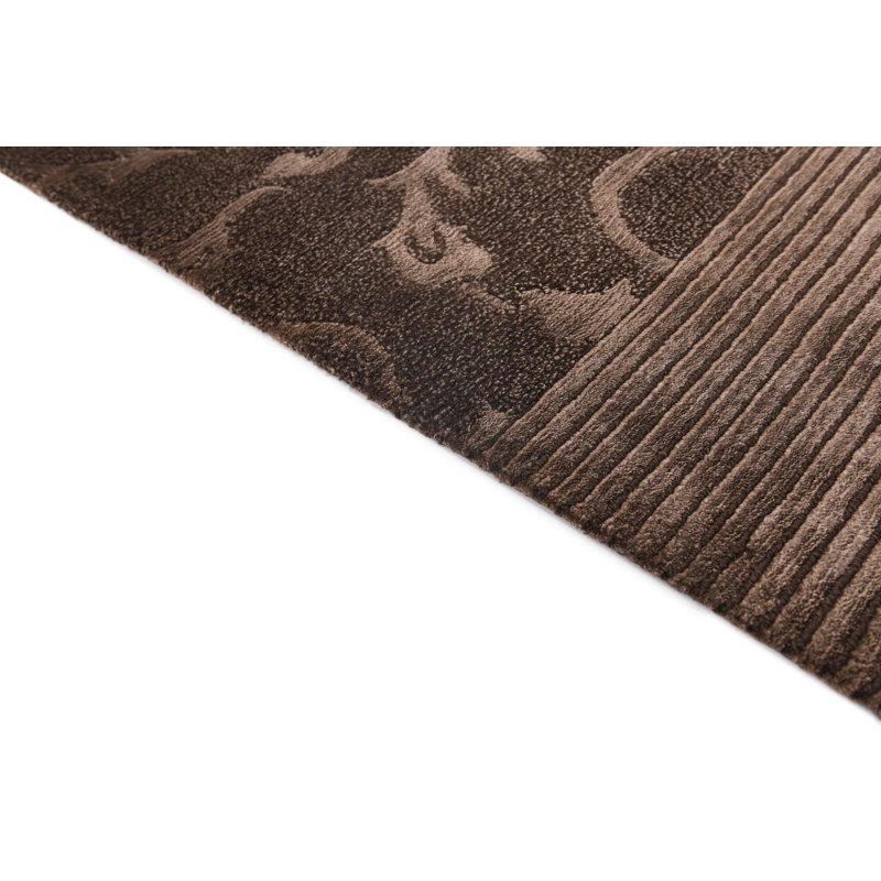 Tapis brun chocolat Outen