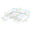 Lit de jour double avec rangement double rembourré inclus avec tablettes-2062791183-2062791180