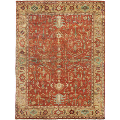 Serapi Hand Woven Wool Oriental Area Rug