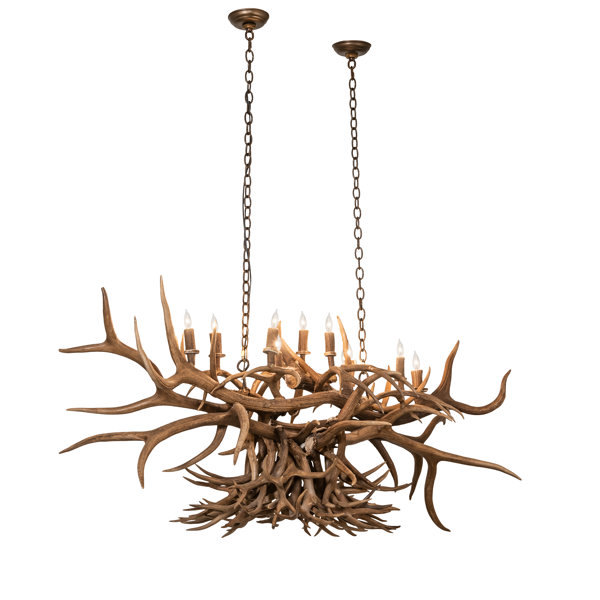 2nd Ave Lighting 10 - Light Dimmable Geometric Chandelier | Wayfair