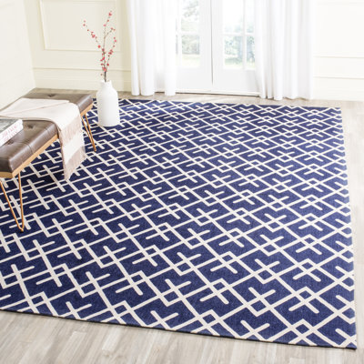 Branford Cedar Brook Hand Loomed Jute Chevron Rug