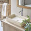 Iris Cream Terrazzo Bathroom Sink-334266562