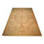 11'9''x17'10'' Hand Knotted Wool Beige Floral Plush Pile Asmara Medallion Rug