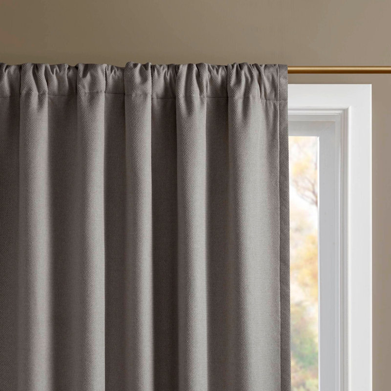 Paire de panneaux de rideaux occultants/isolants acoustiques, L 95,03 po x L 52,03 po