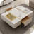 Retangular Coffee Table with Stainless Steel Legs-202404898