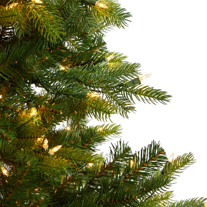 Lighted Artificial Christmas Tree, 6' H