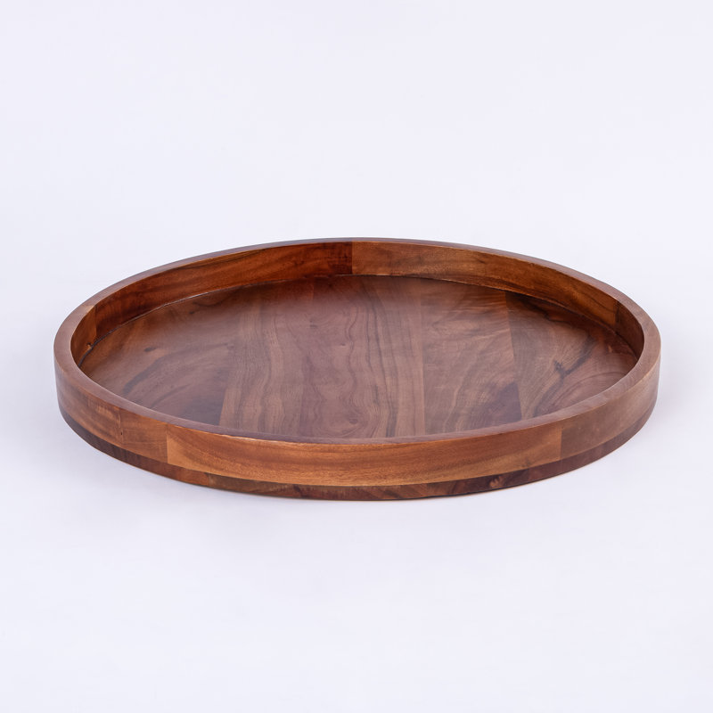 Couran Wood Tray, Honey