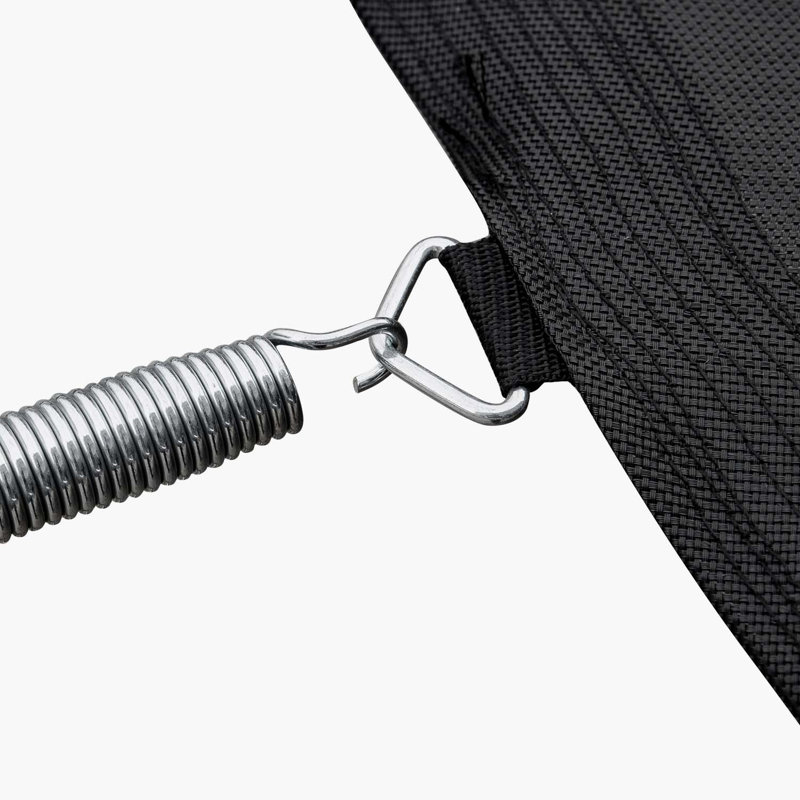 12 ft. Round Outdoor Trampoline with Metal Frame and Board