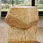 Table de bout irrégulière en bois massif-269456150