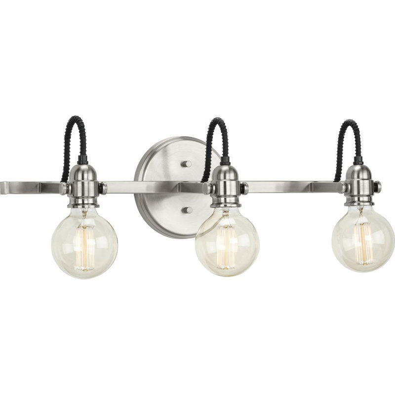 Rodina 3 - Light Dimmable Vanity Light, Brushed Nickel