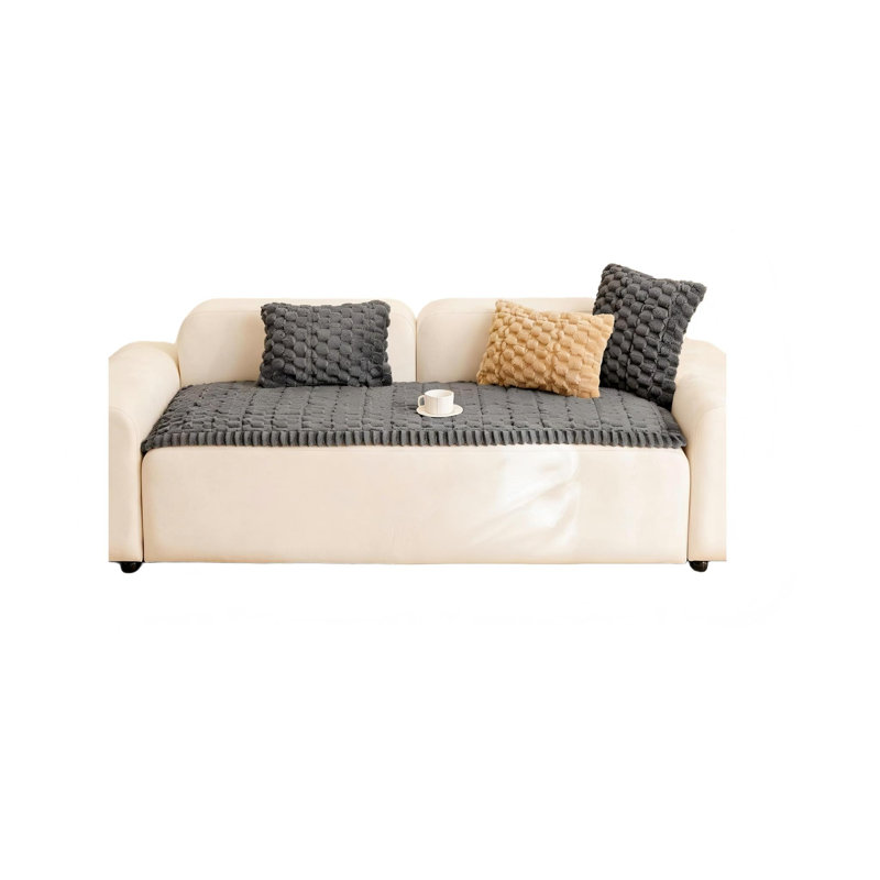 Fabric Box Cushion Sofa Slipcover