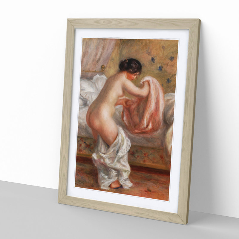 Rising - Picture Frame Graphic Art, 65cm H x 48cm W x 2cm D, Oak Framed
