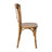 Arquit Stackable Cross-Back Wooden Bistro Chair-33388892-125324606