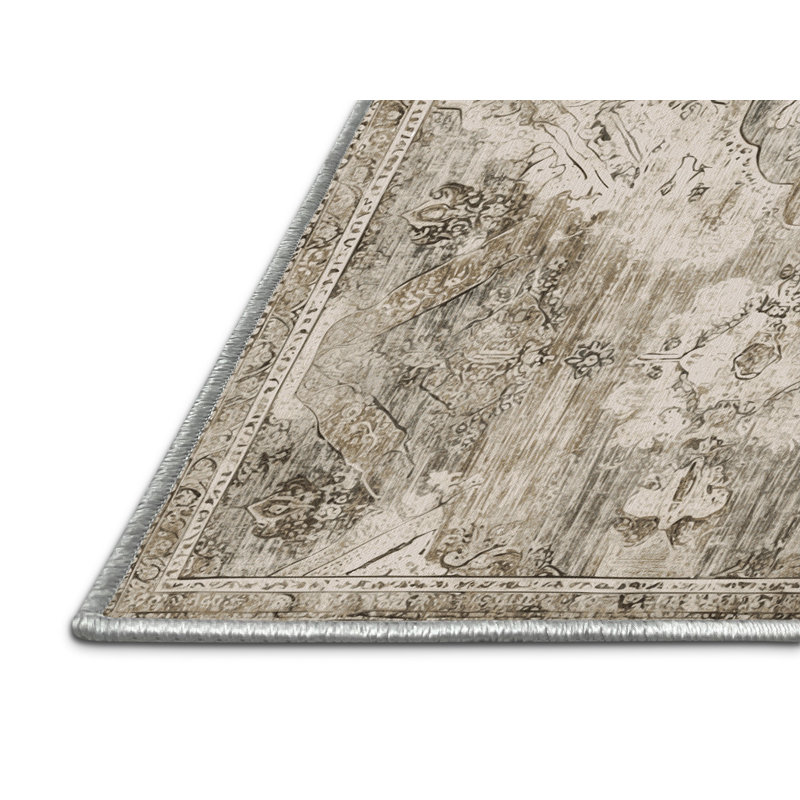 Historic Bloom Rug, Rectangle 5' x 8'