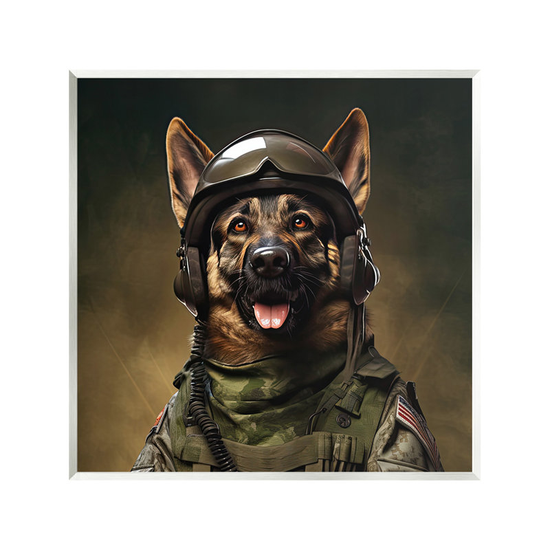 "Berger allemand en uniforme" par Jim Baldwin