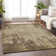 Premium Machine Washable Prisco Brown Rug