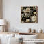 «Floral Luxe Roses III», reproduction d'art moderne sans cadre
