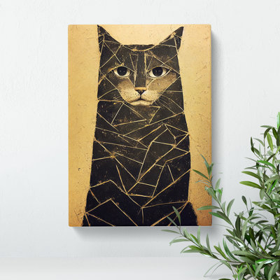 Pieces Of A Cat Abstract