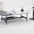 Simple marble coffee table size combination