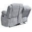 Canapé inclinable, causeuse et fauteuil
