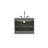 Wall Mount Bathroom Vanity With Ceramic Sink With Three Faucet Holes-1044512816