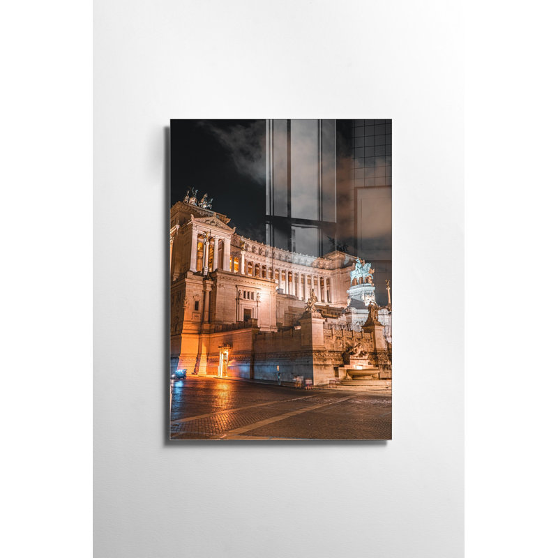 Peinture décorative en verre trempé, H 39,4 po x l 27,6 po x P 1 po