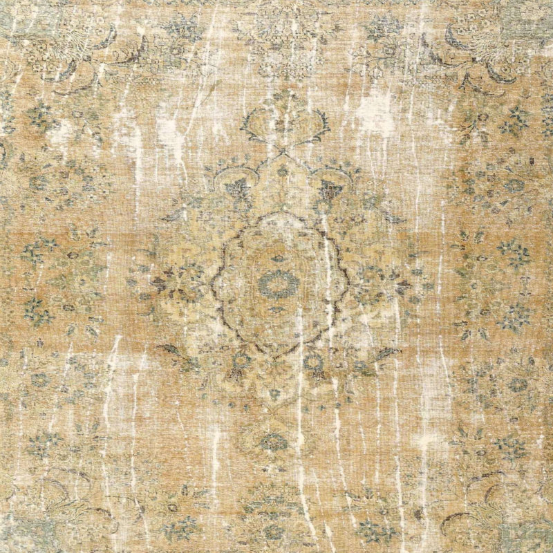 Vorgara Oriental Indoor Rug, Square 4'