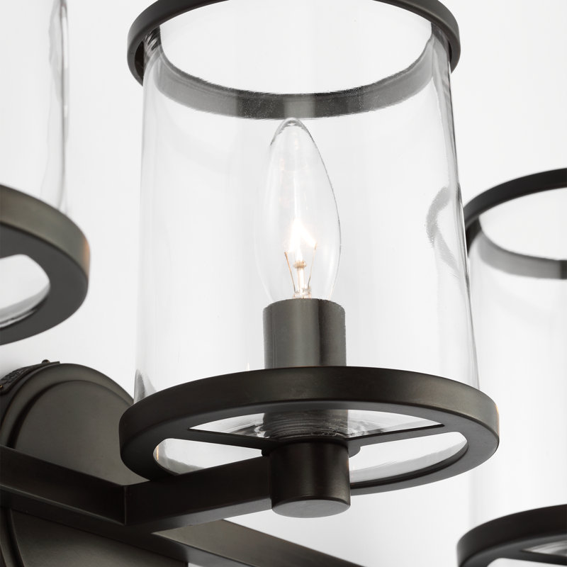 Reynolds 3 - Light Dimmable Vanity Light, Aged Iron