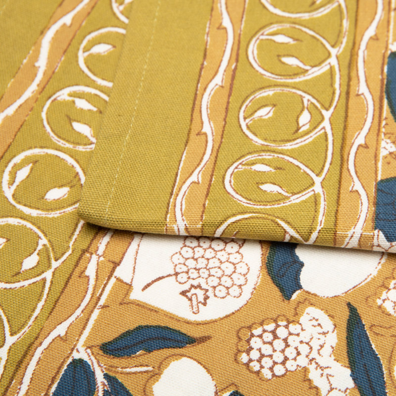 Bryssa Runner - Rectangular, Gold/Beige, 90" x 16"