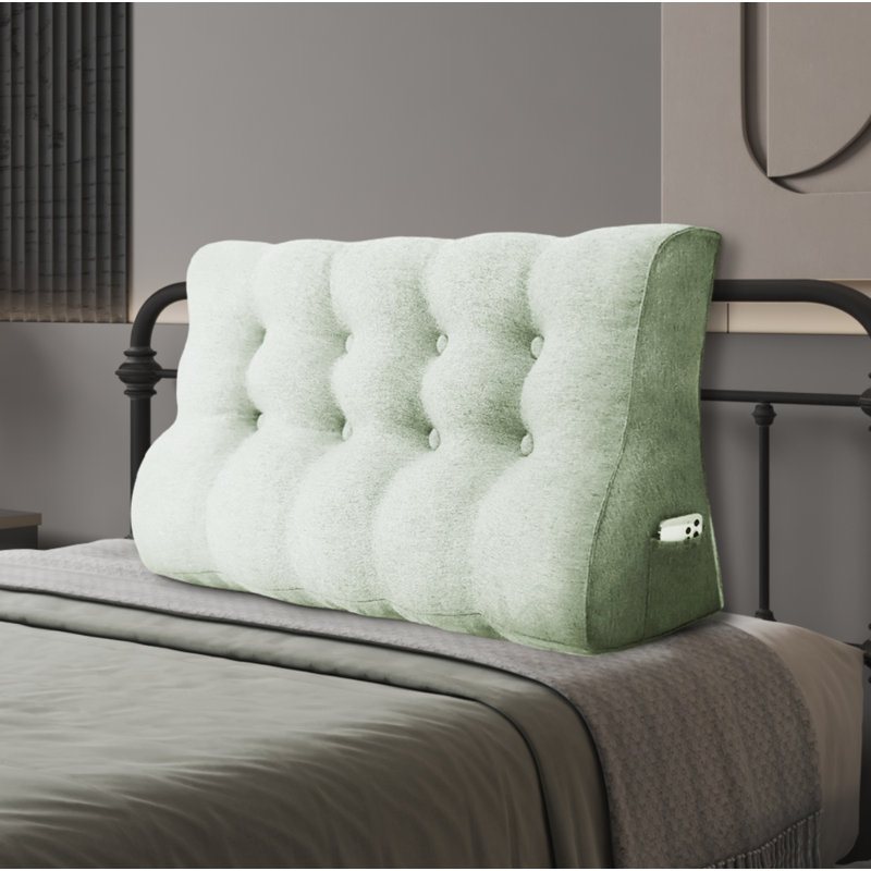 Repose-tête de lit confortable, Lit double, Ivoire ivoire