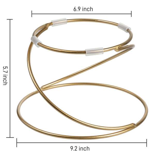 Mercer41 Lesly Pizza Pan Serving Platter Display Riser Stand & Reviews ...