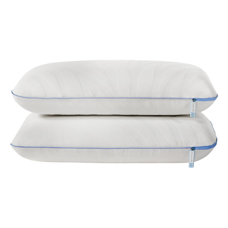 Sealy Dreamlife Memory Foam Medium Pillow, 2, Standard