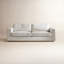 Canapé en mélange de duvet l 91,75 "Peter-430359668