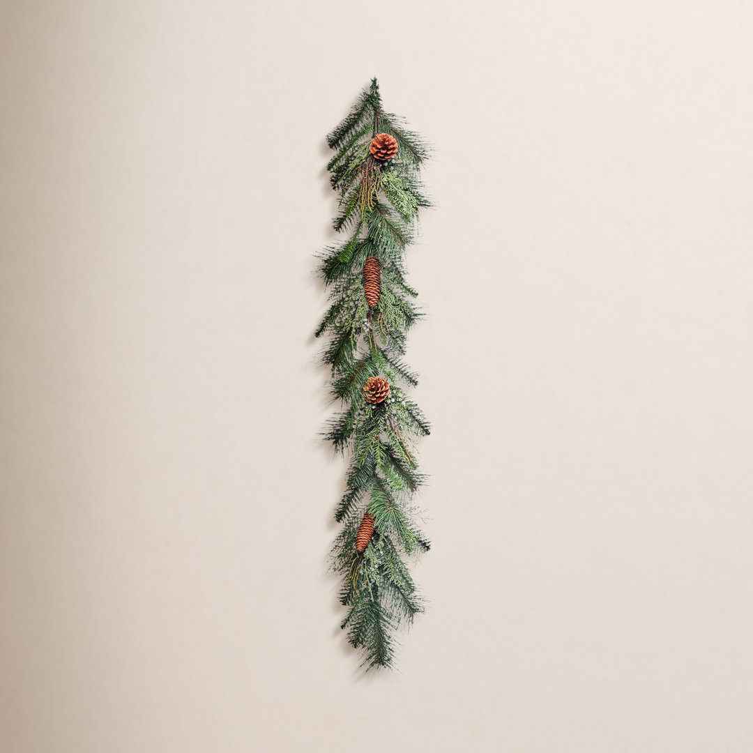 48'' in. Faux Pinecone Garland The Holiday Aisle®