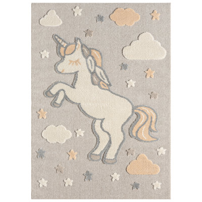 TOWN & COUNTRY PLAY Starlight Unicorn Dream Kids Area Rug
