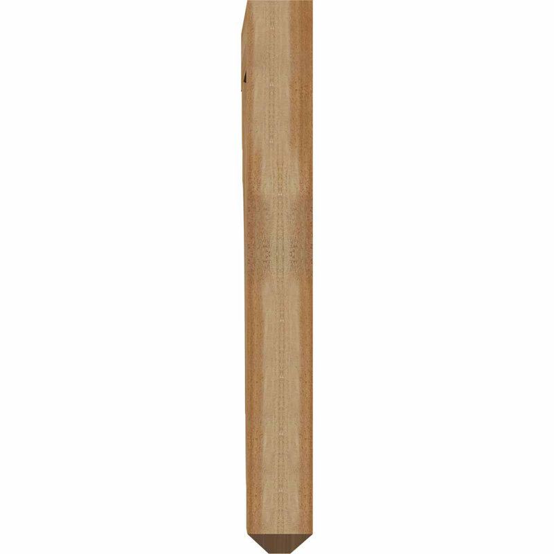 Support pour artisan olympique, Cèdre rouge de l'Ouest (brut), H 34 po x l 4 po x P 26 po
