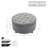 Alessandro Fabric Upholstered Storage Ottoman-116283493