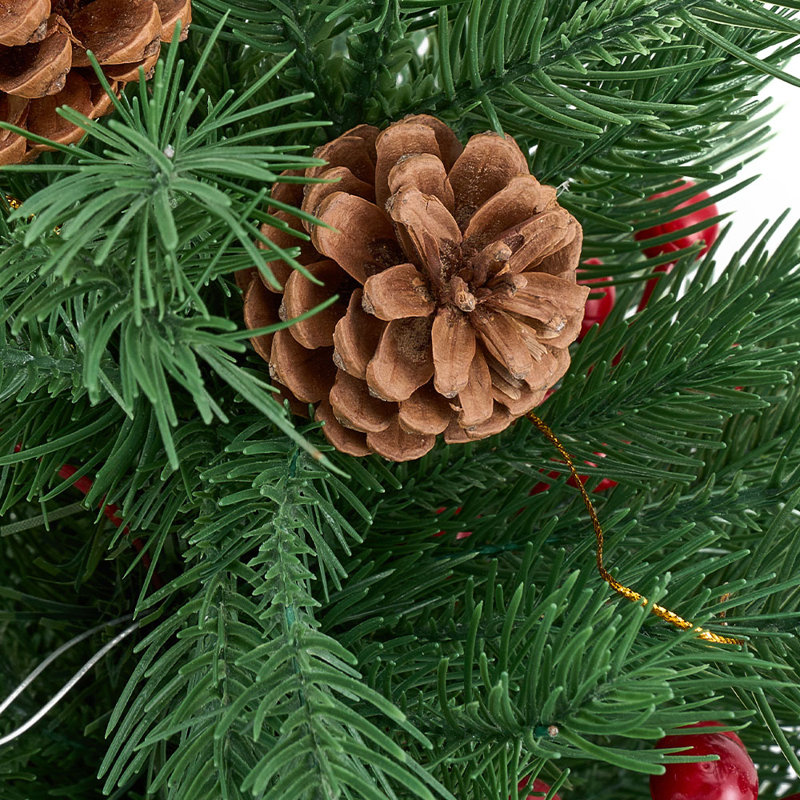 1.87' H Lighted Artificial Christmas Tree