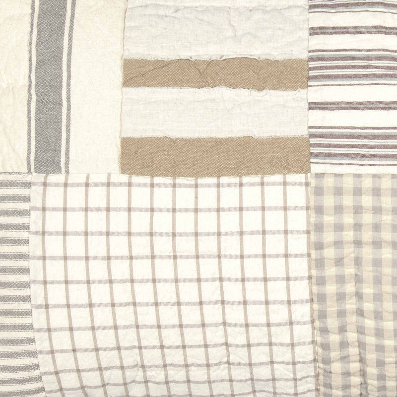 Grace Cotton Patchwork Sham, Standard