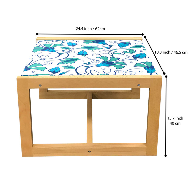 Jamarra Sled Coffee Table, 40cm H x 46.5cm W x 62cm D