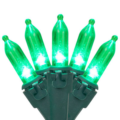 100-Light Warm LED Christmas String Lights