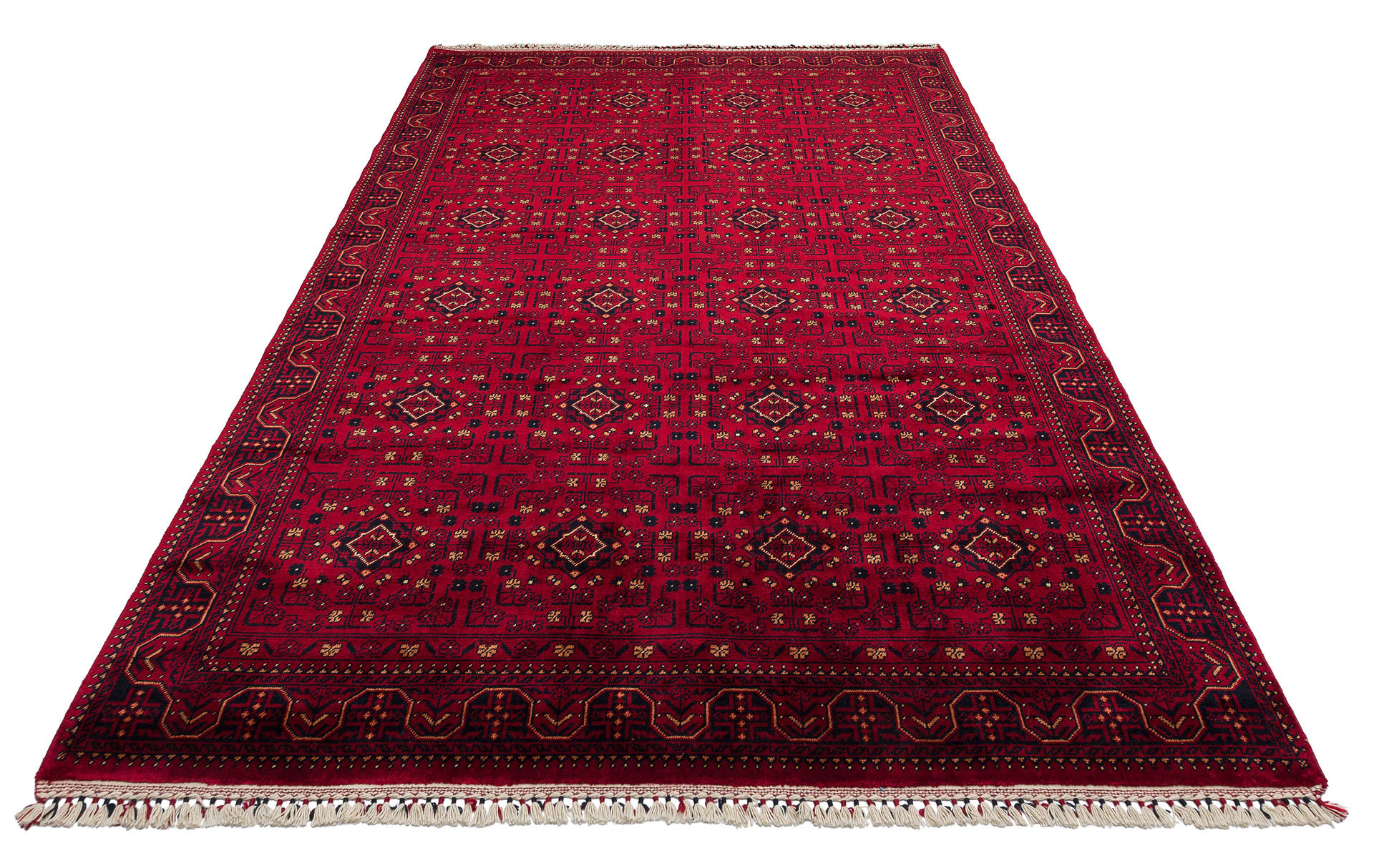 Rankel Rug Bungalow Rose Deutsch-Wagram Red Oriental Tencel Handmade Area Rug ...