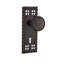 Craftsman Plate with Decorative Keyhole and Craftsman Door Knob-1591554118