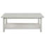 Ensemble de tables basses 2 pièces et 1 tiroir Castleton White-1483872671