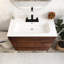Meuble-lavabo sur pied 36 po avec lavabo et 3 trous de robinet 36 po-629608413