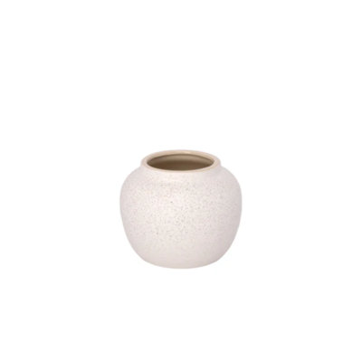 Stoneware Pot White