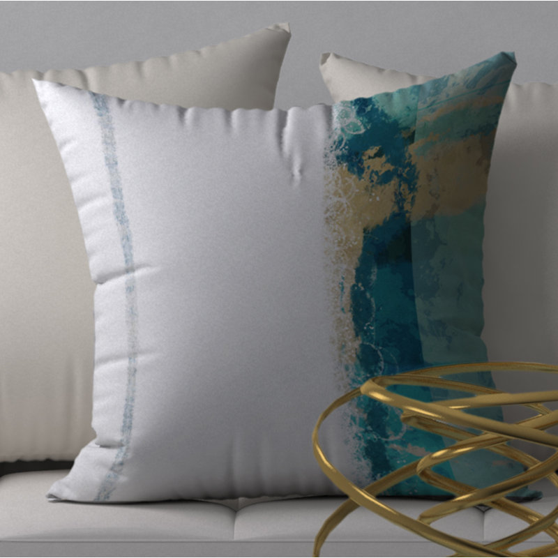 Housse de coussin carrée/insert, 24 po x 24 po