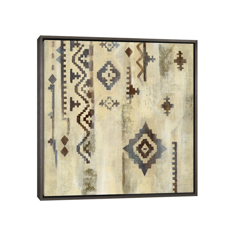 «Scandanavian Mood II» par Silvia Vassileva - reproduction, H 26 po x l 26 po x P 1,5 po, Dark Rustic Wood Framed, Aucun mat
