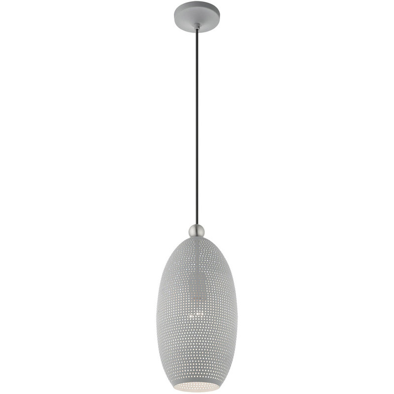 Luminaire suspendu géométrique simple à 1 lumière
